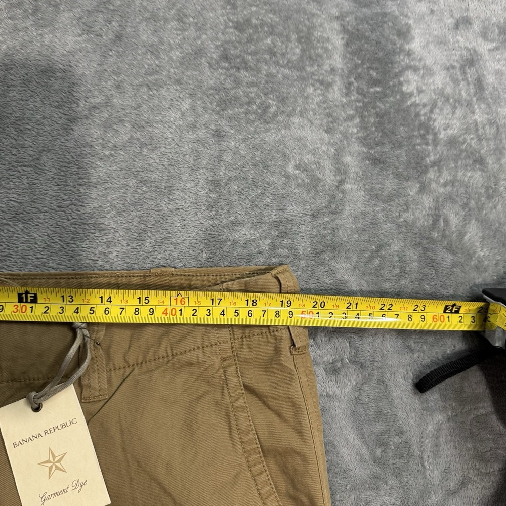 Banana Republic NWT Garment Dye Cargo Pants Mens 38x30 Brown Outdoor Utility - Picture 11 of 14
